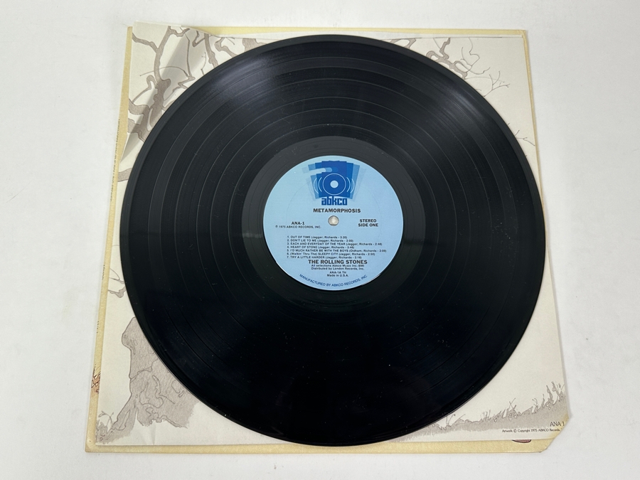 Just Added - The Rolling Stones - Metamorphosis - ABKCO - ANA-1 1975 Vinyl Record [Photo 5]