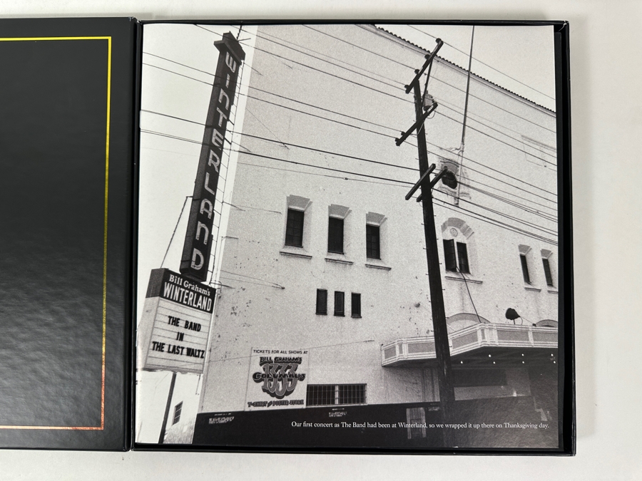 Just Added - The Band - The Last Waltz 40th Rhino/Capitol Rhino Records / Warner Bros. Records - R1 78278 2016 180 Gram Vinyl Record 6 x Vinyl Record Box Set Estimate $250-$500 [Photo 2]