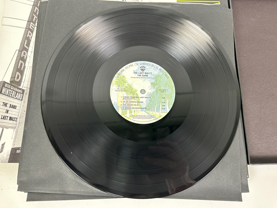 Just Added - The Band - The Last Waltz 40th Rhino/Capitol Rhino Records / Warner Bros. Records - R1 78278 2016 180 Gram Vinyl Record 6 x Vinyl Record Box Set Estimate $250-$500 [Photo 4]