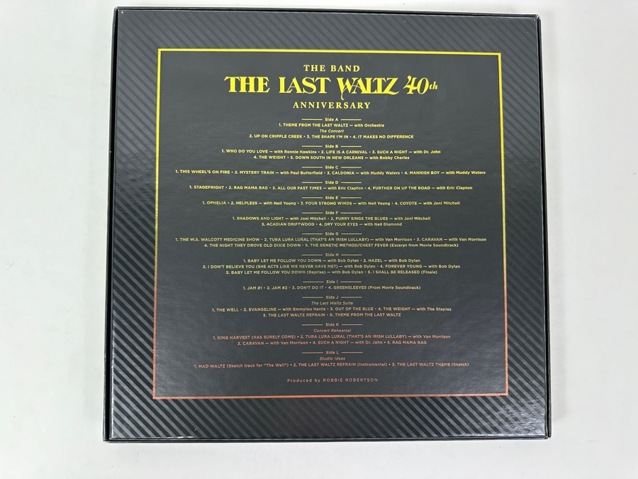 Just Added - The Band - The Last Waltz 40th Rhino/Capitol Rhino Records / Warner Bros. Records - R1 78278 2016 180 Gram Vinyl Record 6 x Vinyl Record Box Set Estimate $250-$500 [Photo 7]