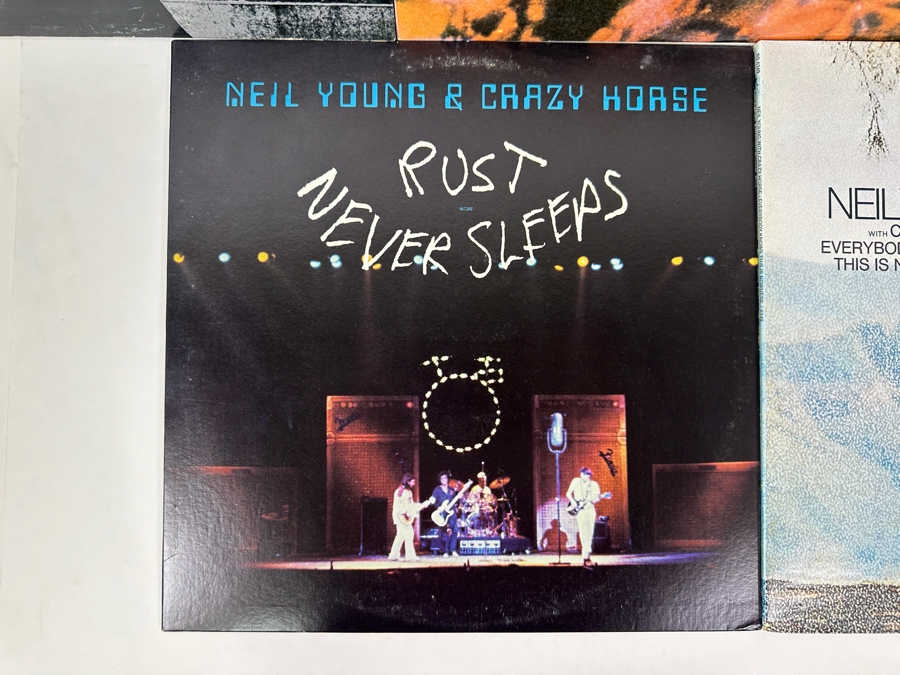 Just Added - (5) Neil Young Vinyl Records [Photo 2]