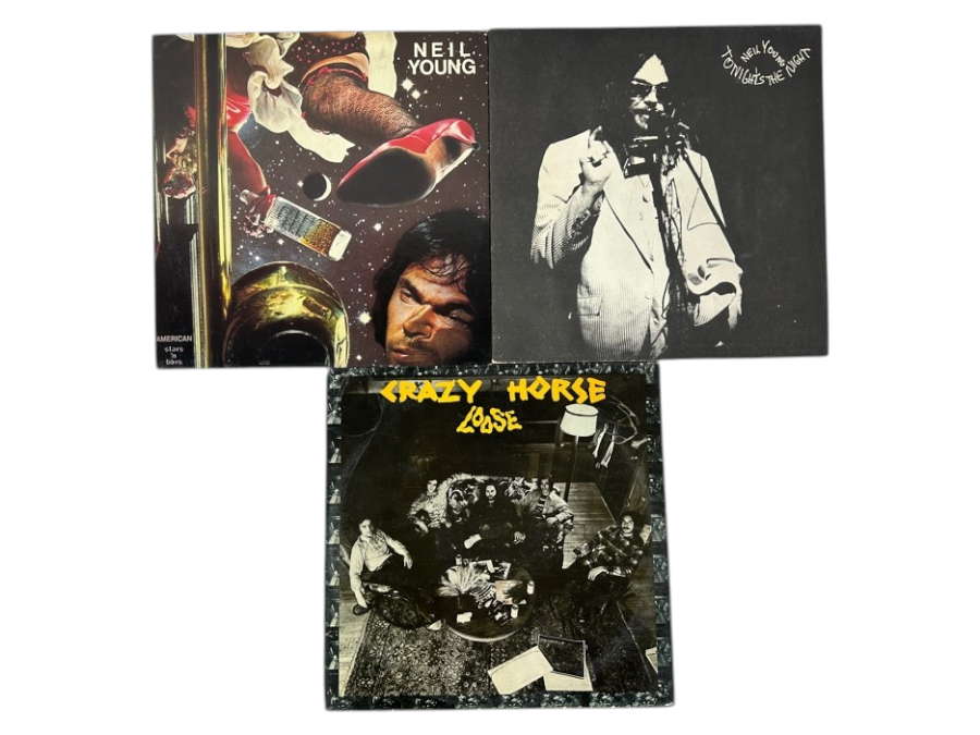 Just Added - (3) Neil Young Vinyl Records