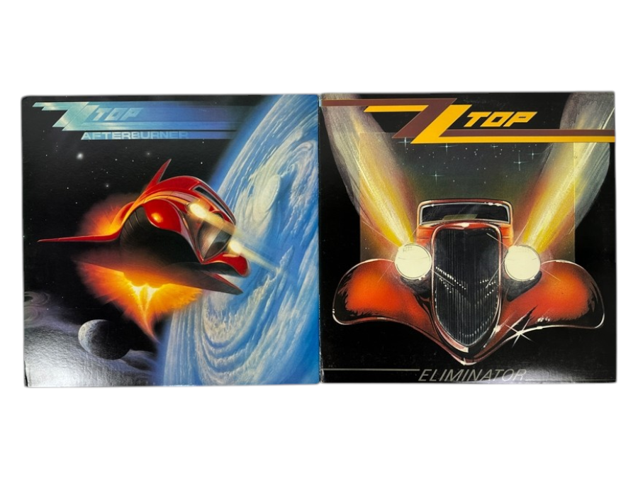 Just Added - (2) ZZ Top Vinyl Records