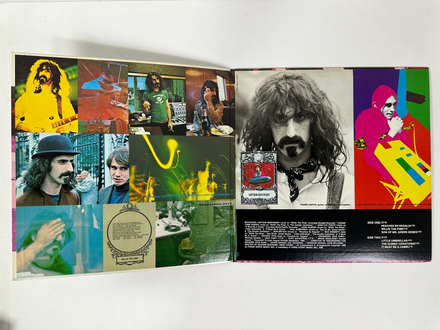 Just Added - Frank Zappa - Hot Rats - Bizarre / Reprise Records RS 6356 1969 Vinyl Record [Photo 2]