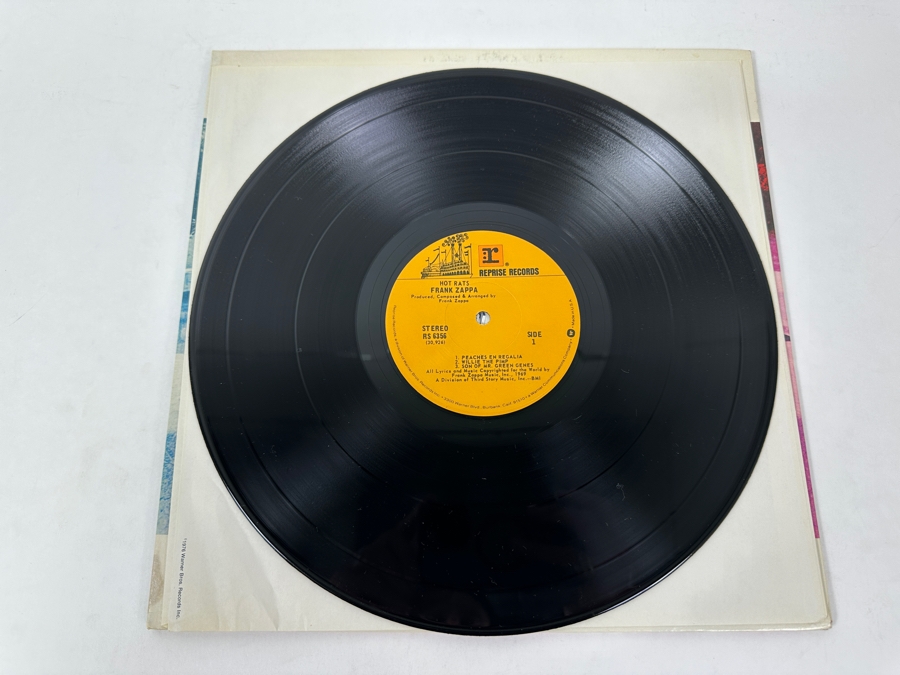 Just Added - Frank Zappa - Hot Rats - Bizarre / Reprise Records RS 6356 1969 Vinyl Record [Photo 4]