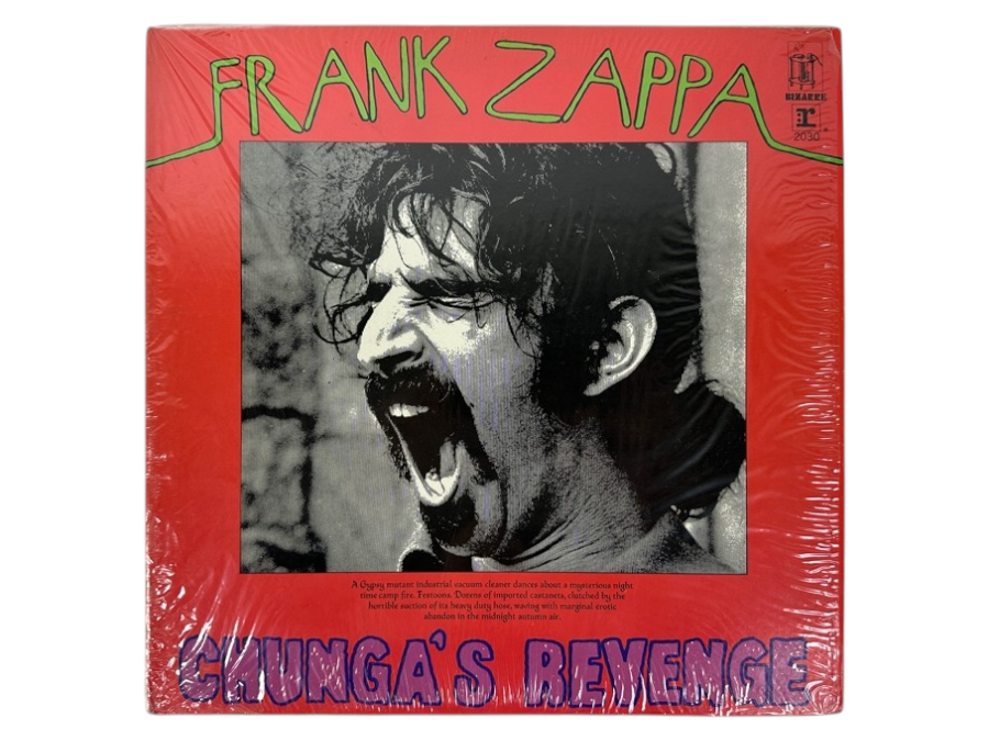 Just Added - Frank Zappa - Chunga's Revenge - Bizarre Records MS 2030 1970 Vinyl Record