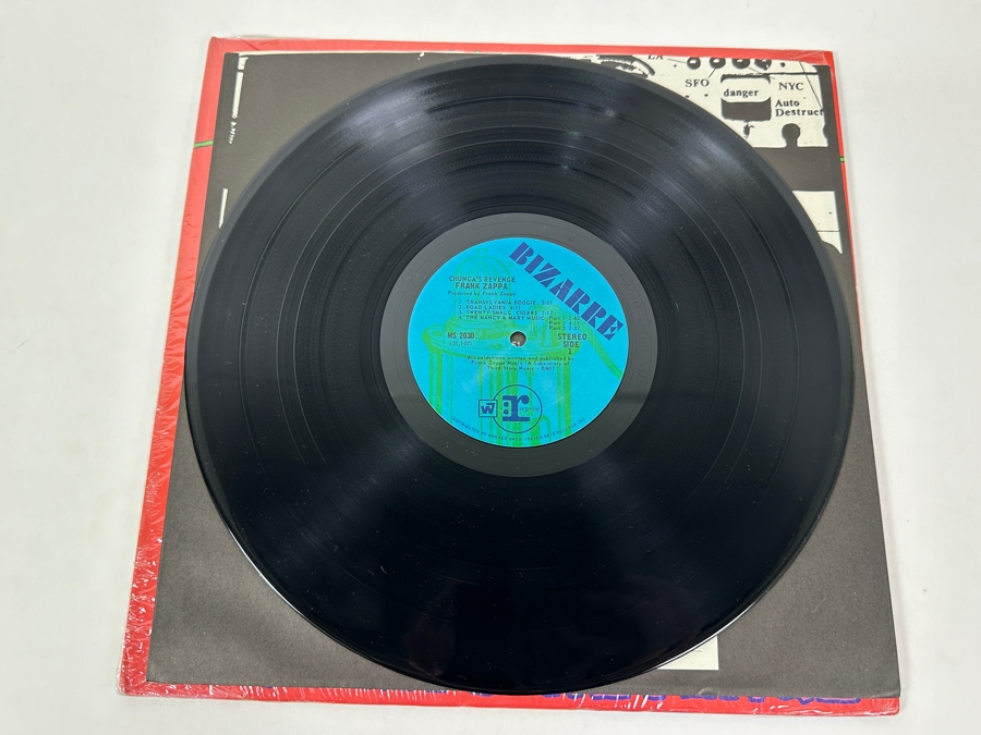 Just Added - Frank Zappa - Chunga's Revenge - Bizarre Records MS 2030 1970 Vinyl Record [Photo 3]