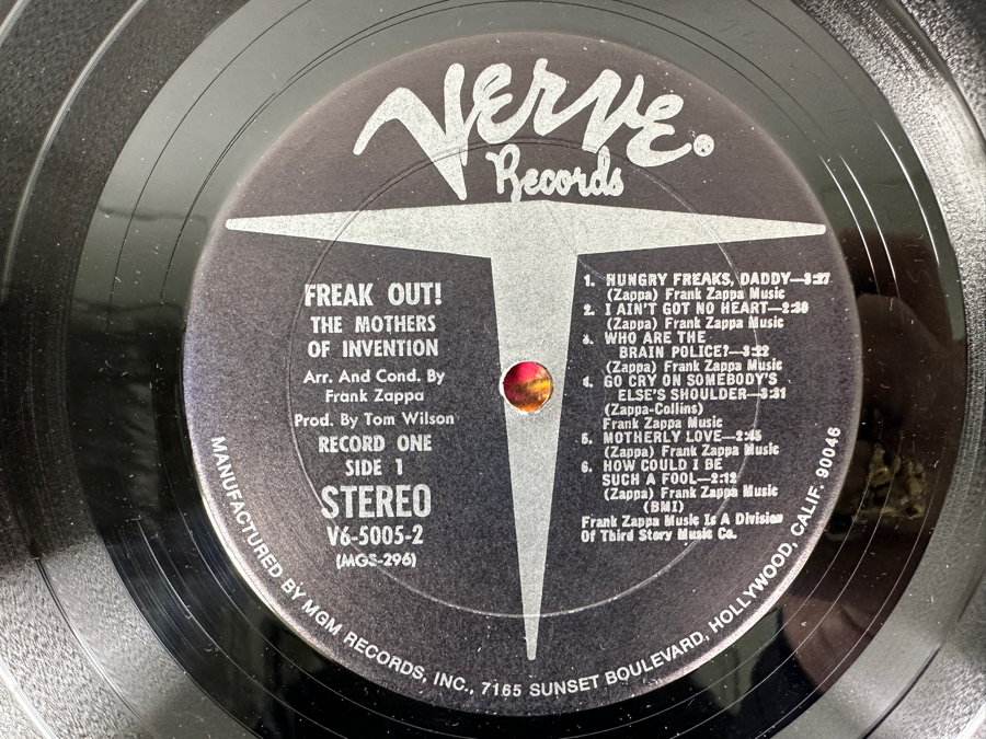 Just Added - The Mothers Of Invention - Freak Out! - Verve V6-5005-2 A Classic 1966 Vinyl Record [Photo 6]