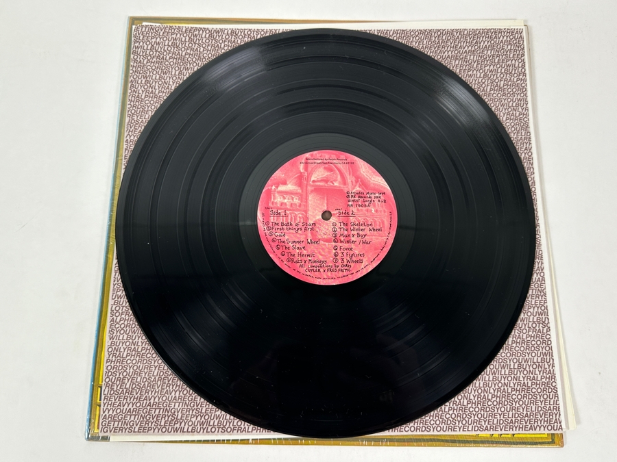 Just Added - Art Bears - Winter Songs - Ralph Records RR 7905 1979 Vinyl Record [Photo 5]