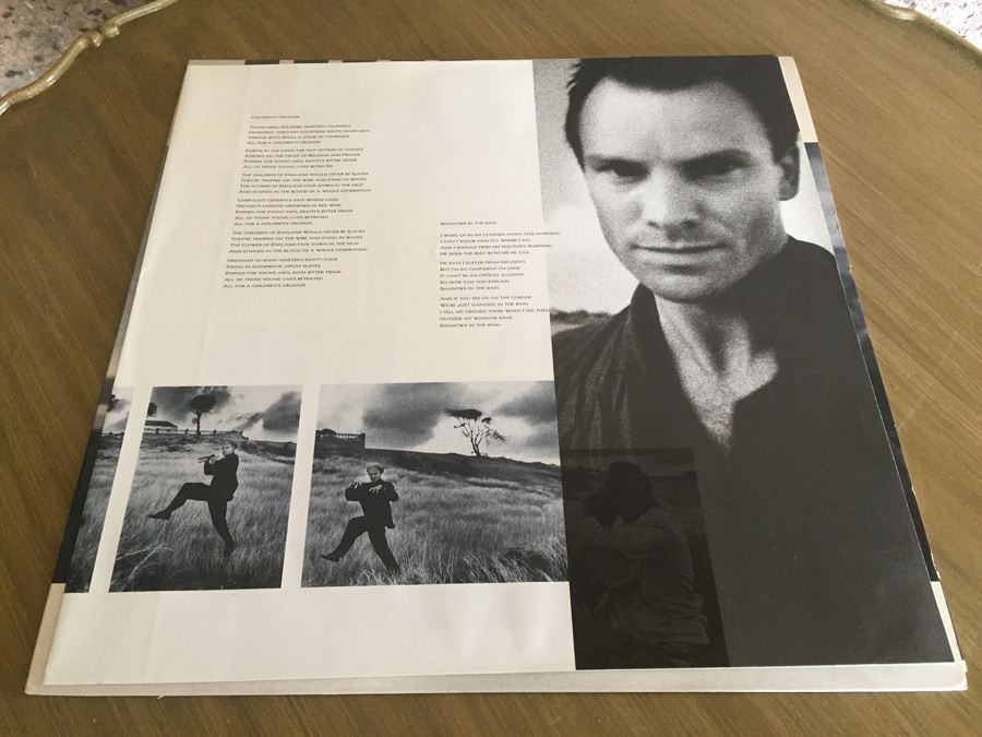 Sting ‎- The Dream Of The Blue Turtles - A&M Records ‎- SP-3750 [Photo 3]