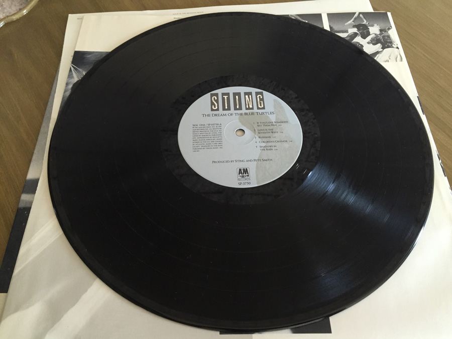 Sting ‎- The Dream Of The Blue Turtles - A&M Records ‎- SP-3750 [Photo 5]