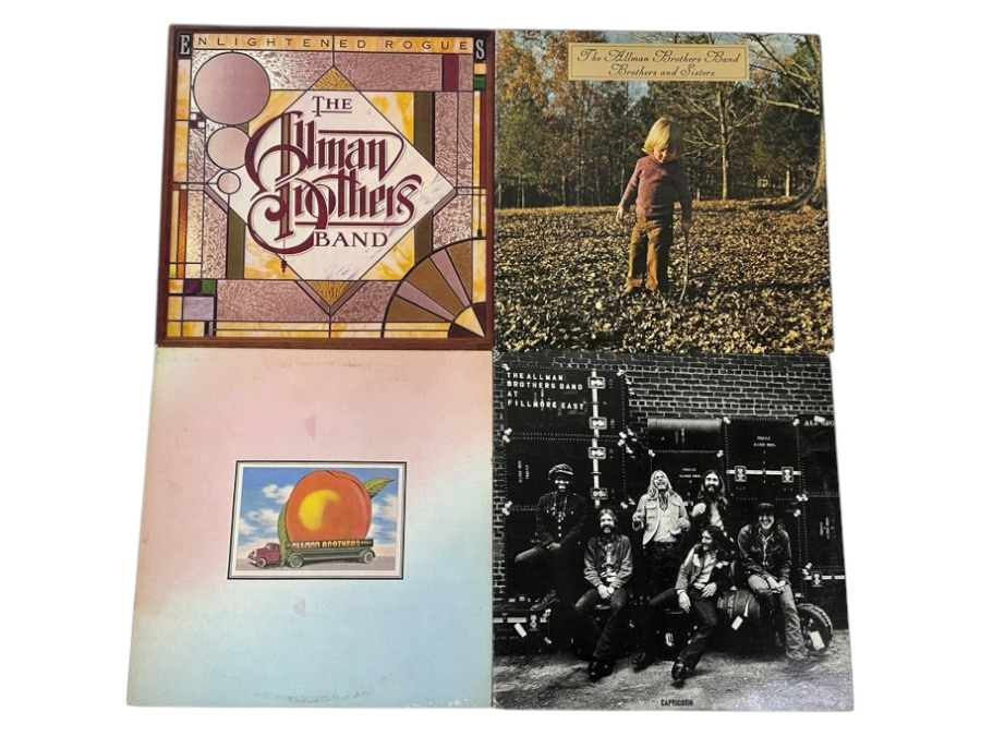 Just Added - (4) The Allman Brothers Band Vinyl Records