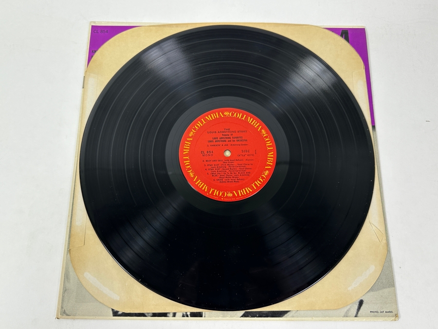 Just Added - Louis Armstrong - Favorites - The Louis Armstrong Story - Volume 4 - Columbia CL 854 1956 Vinyl Record [Photo 3]