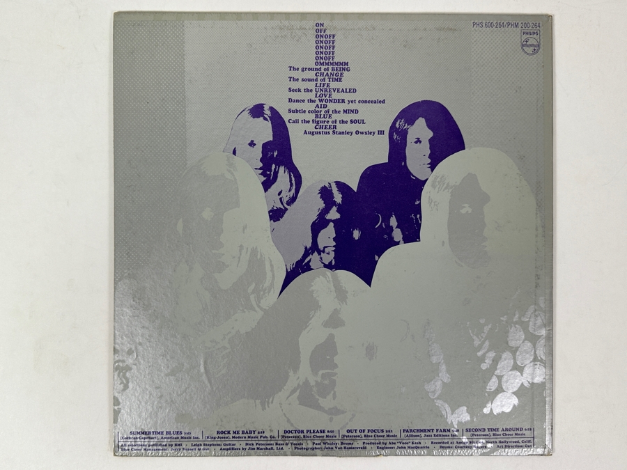Just Added - Blue Cheer - Vincebus Eruptum - Philips PHS 600-264 1968 Vinyl Record [Photo 2]