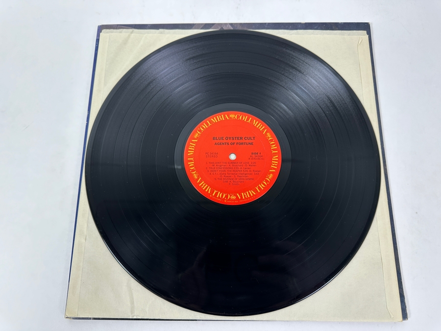 Just Added - Blue Oyster Cult - Agents Of Fortune Columbia PC 34164 1976 Original Pressing Vinyl Record [Photo 4]