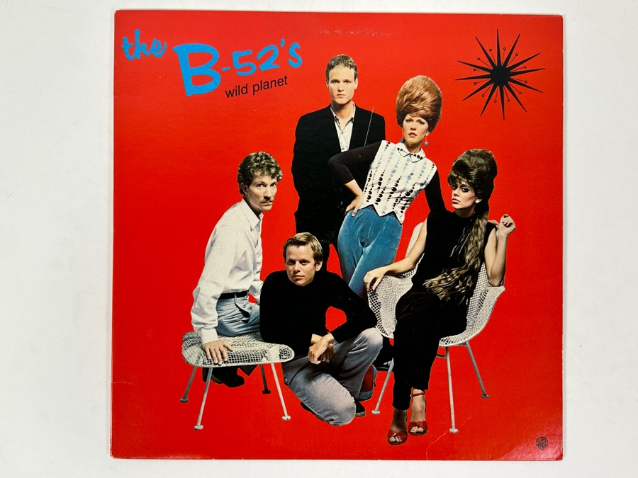 Just Added - The B-52's - Wild Planet - Warner Bros. Records BSK 3471 1980 Vinyl Record [Photo 2]