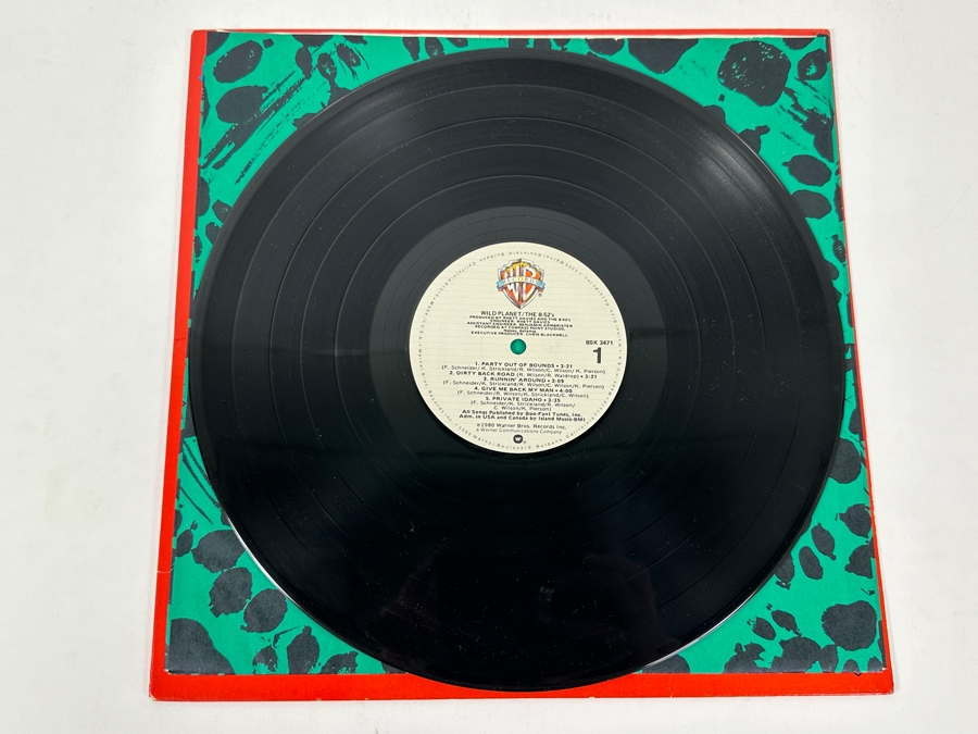 Just Added - The B-52's - Wild Planet - Warner Bros. Records BSK 3471 1980 Vinyl Record [Photo 4]