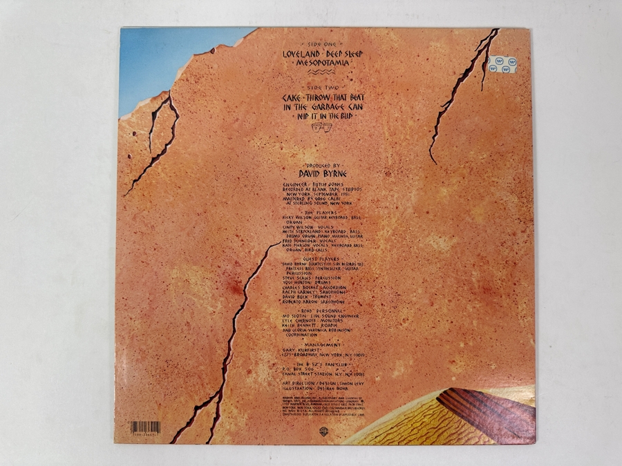 Just Added - The B-52's - Mesopotamia - Warner Bros. Records MINI 3641 1982 Vinyl Record [Photo 2]