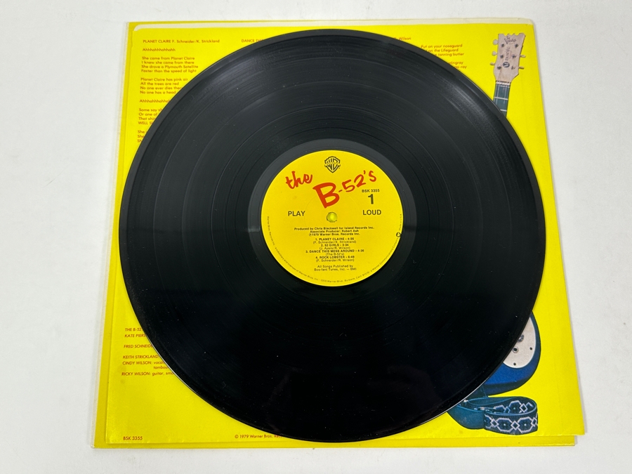 Just Added - The B-52's - The B-52's Warner Bros. Records BSK 3355 1979 Vinyl Record [Photo 3]