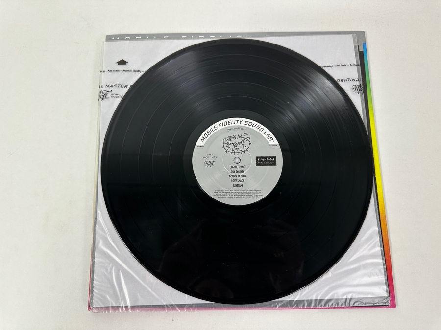 Just Added - The B-52's - Cosmic Thing - Mobile Fidelity Sound Lab MOFI 1-023 2012 Special Limited  Edition Numbered 3902 Silver Label Vinyl Record [Photo 7]