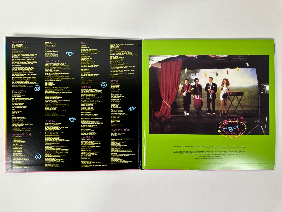Just Added - The B-52's - Cosmic Thing - Mobile Fidelity Sound Lab MOFI 1-023 2012 Special Limited  Edition Numbered 3902 Silver Label Vinyl Record [Photo 2]