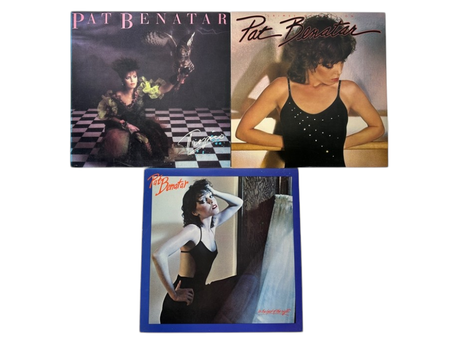 Just Added - (3) Pat Benatar Vinyl Records