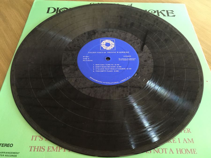 Dionne Warwicke - Golden Voice Of Dionne Warwicke - Springboard ‎- SP-4001 [Photo 5]