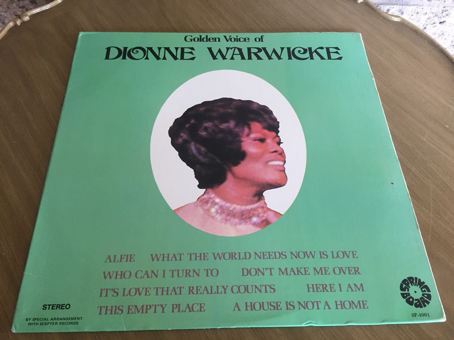 Dionne Warwicke - Golden Voice Of Dionne Warwicke - Springboard ‎- SP-4001 [Photo 1]