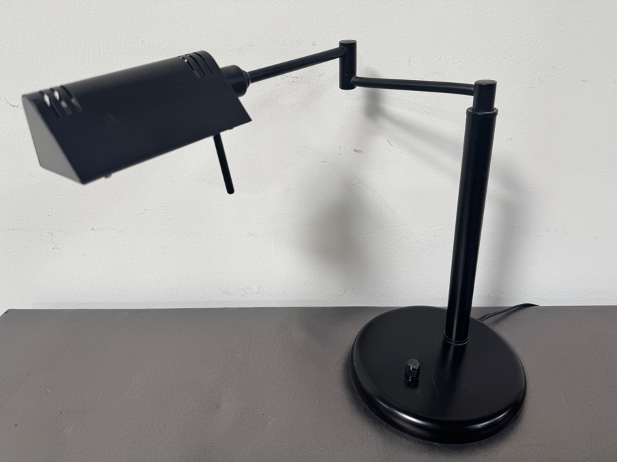Black Articulating Desk Lamp By Lite Source 14'H [Photo 4]