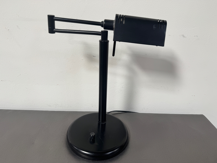 Black Articulating Desk Lamp By Lite Source 14'H [Photo 5]