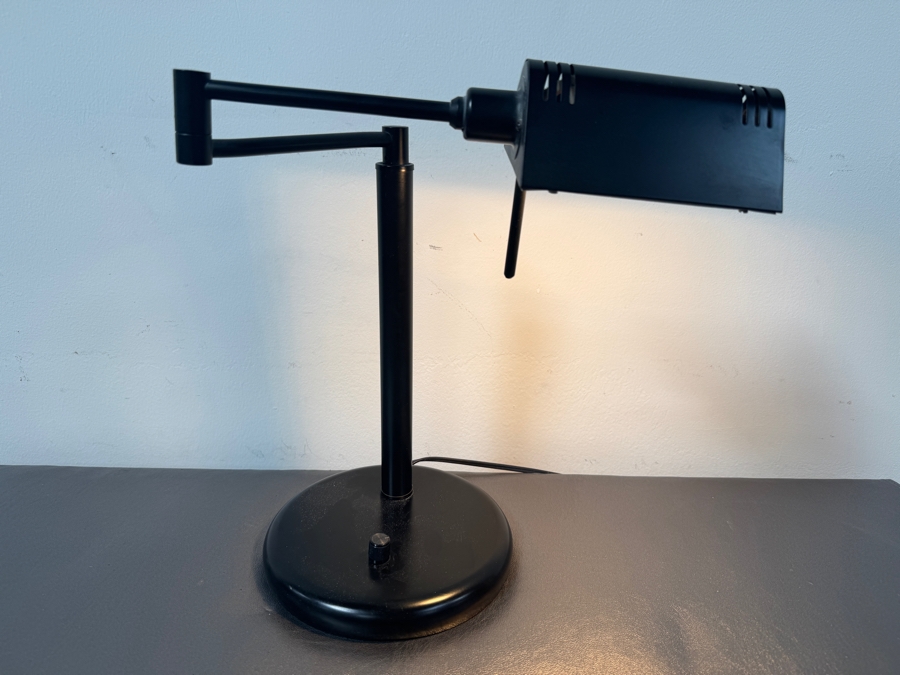 Black Articulating Desk Lamp By Lite Source 14'H [Photo 2]