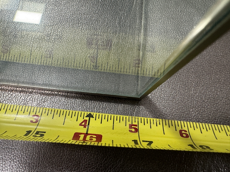 Mirrored Glass Display Case With Three Shelves 17'W x 16'H [Photo 5]