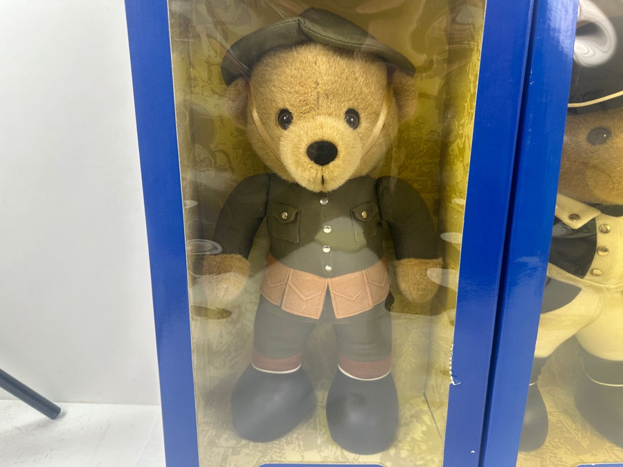 The Marines Historic Uniform Collection - Limited Edition World War I Dough Bear
1917-1918 and Limited Edition Revolutionary Bear 1775-1783 New Old Stock [Photo 2]