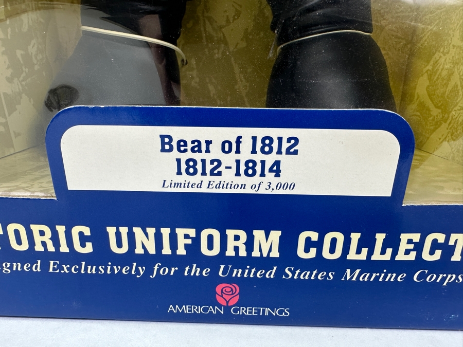 The Marines Historic Uniform Collection - Limited Edition Bear of 1812
1812-1814 and Limited Edition Mexican-American Bear 1846-1848 New Old Stock [Photo 3]