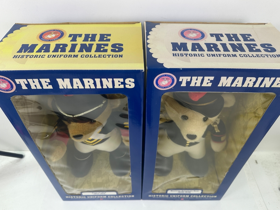 The Marines Historic Uniform Collection - Limited Edition Bear of 1812
1812-1814 and Limited Edition Mexican-American Bear 1846-1848 New Old Stock [Photo 6]