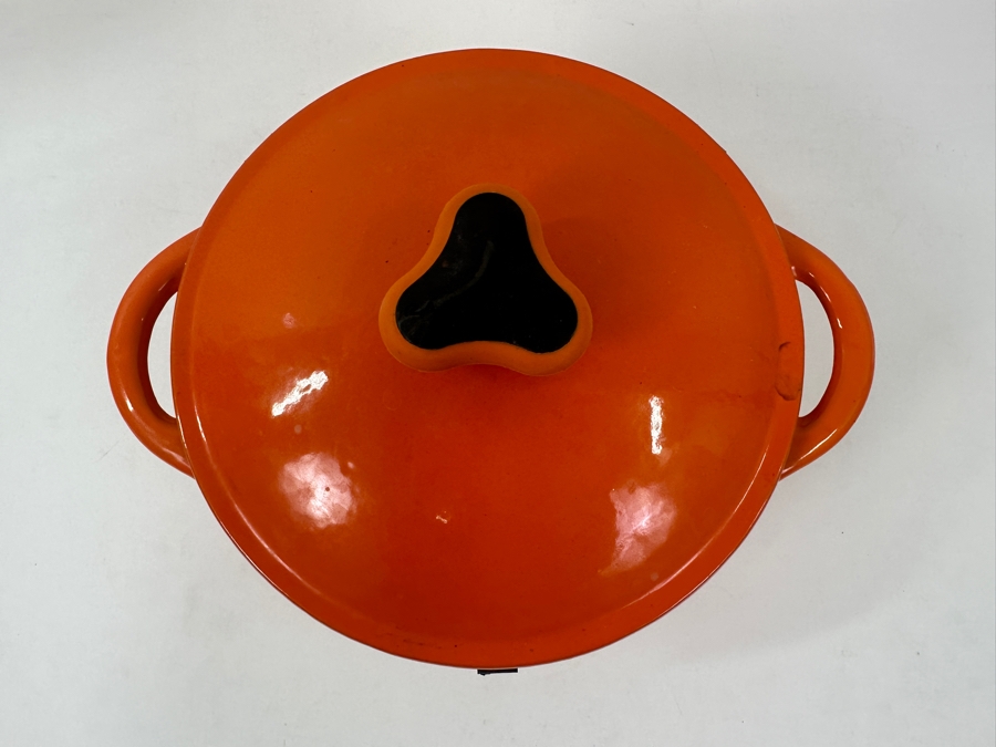 Rachael Ray Orange Enamel Cast Iron Dutch Oven 11'W  [Photo 3]