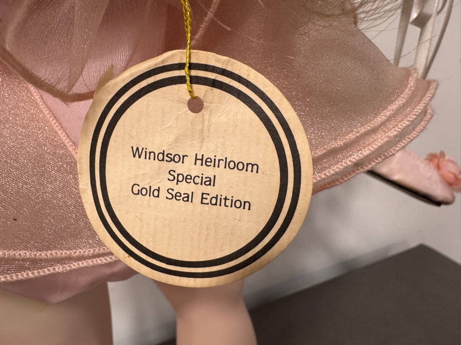 Windsor Heirloom Special Gold Seal Edition Ballerina Doll In Pink Tutu 24'H [Photo 2]