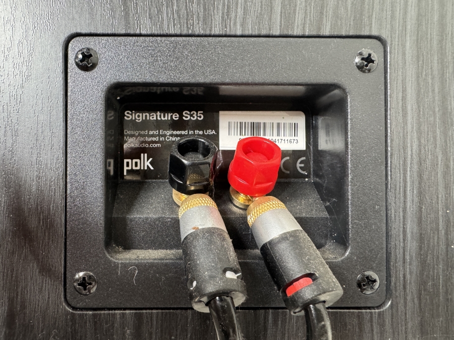 Just Added - Polk Audio TSi500 Floorstanding Speakers and  Center Channel In Cherry Finish [Photo 7]