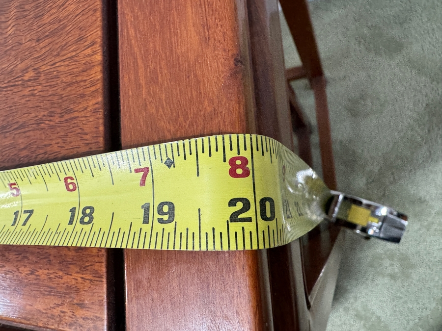 Vintage Chinese Wooden Nesting Tables - Largest: 20'W x 14'D x 26'H Smallest: 11'W x 14'D x 14'H [Photo 4]