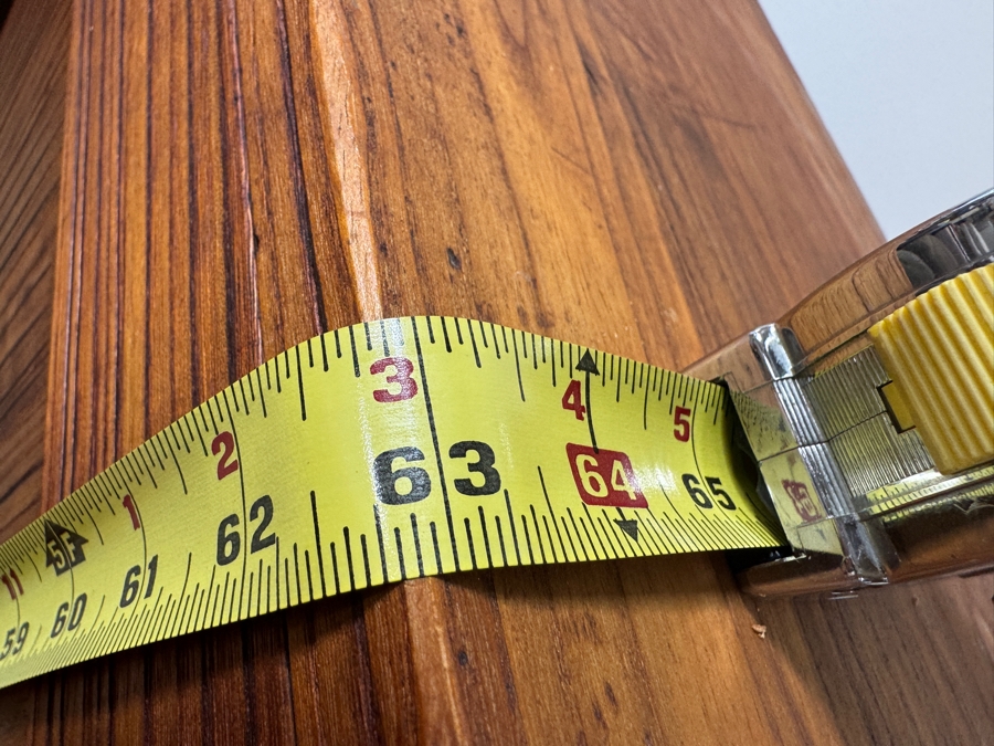 Vintage Japanese Two-Section Isho Biraki Kimono Tansu (Clothing Chest With Hinged Doors) Made Of Kiri Wood 35.5'W x 17'D x 63'H [Photo 8]