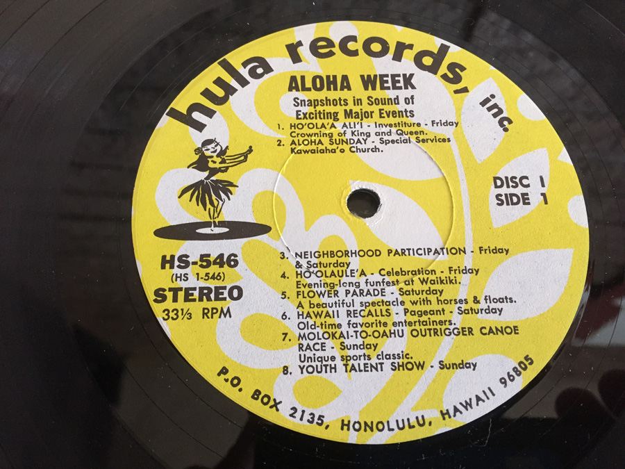 Aloha Week In Hawaii - Hula Records ‎- HS-546-2 [Photo 7]