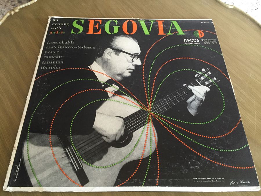 Andrés Segovia ‎- An Evening With Andrés Segovia - Decca ‎- DL 9733 [Photo 1]