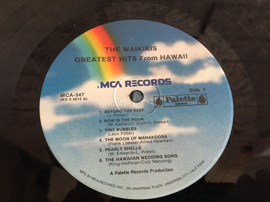 Waikikis, The - Greatest Hits From Hawaii (Instrumentals) - MCA Records ‎- MCA 547 [Photo 4]