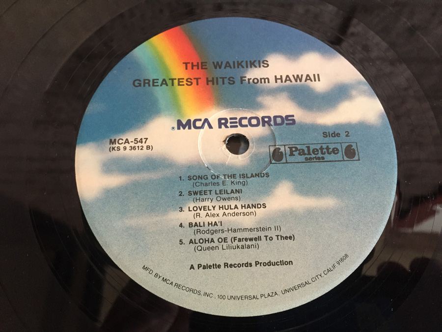 Waikikis, The - Greatest Hits From Hawaii (Instrumentals) - MCA Records ‎- MCA 547 [Photo 6]
