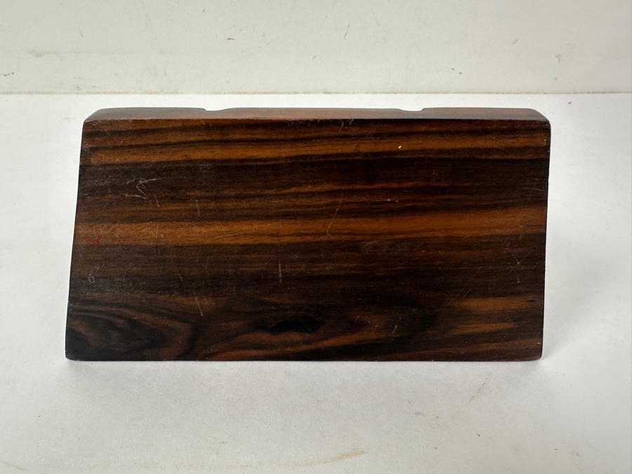 Vintage Hand-Carved Wooden Horse Pen Holder and Ashtray 7'W x 4'D x 4'H [Photo 6]