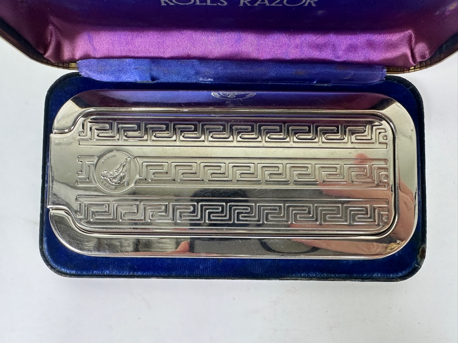 Rolls Razor Made in England with Original Case and Engraved Design [Photo 3]