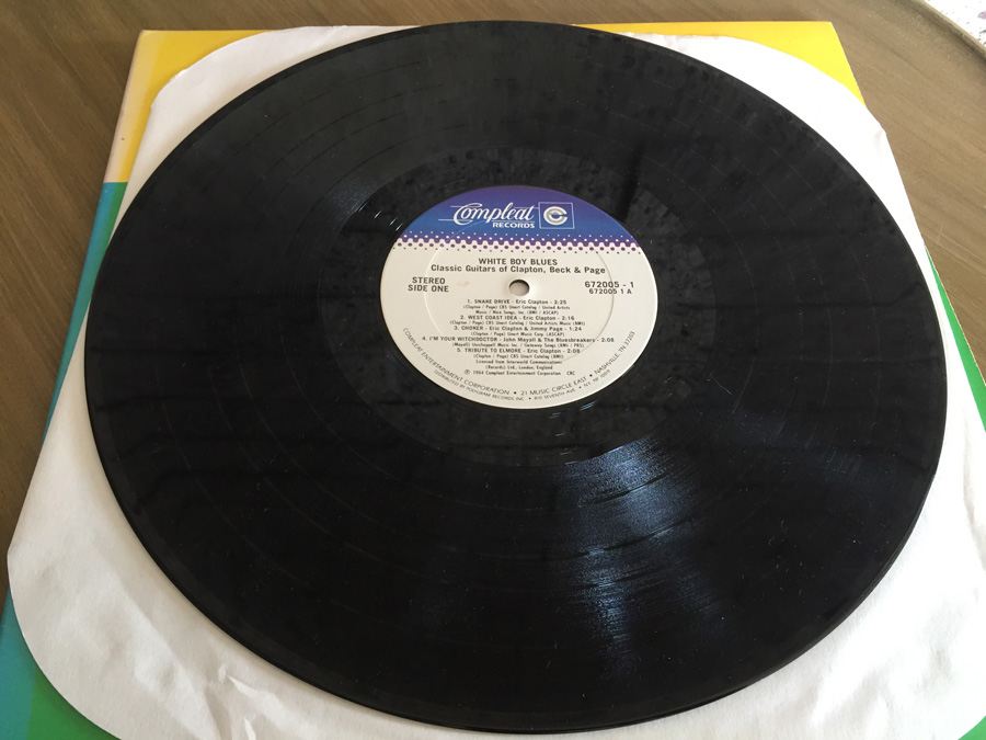 Clapton, Beck And Page - White Boy Blues - Classic Guitars Of Clapton, Beck & Page - Compleat Records ‎- 672005-1 [Photo 5]