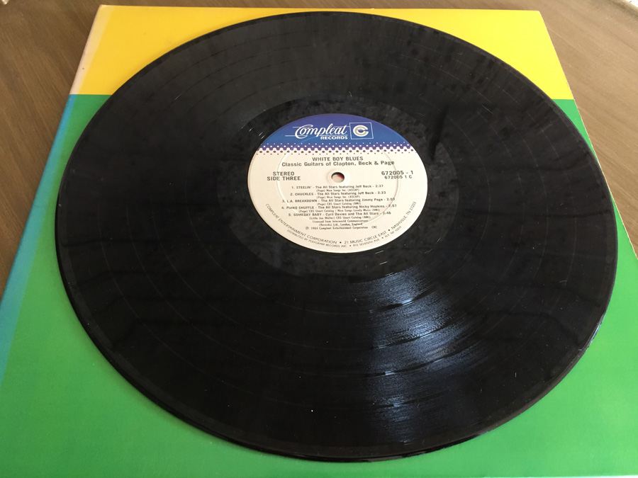 Clapton, Beck And Page - White Boy Blues - Classic Guitars Of Clapton, Beck & Page - Compleat Records ‎- 672005-1 [Photo 9]