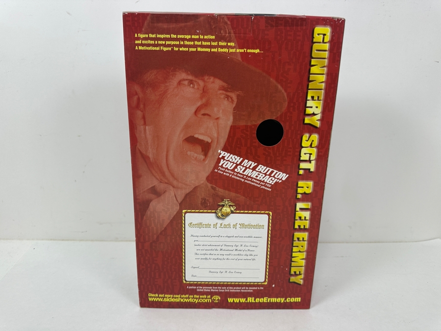 Sideshow Collectibles Gunnery Sgt. R. Lee Ermey 12' Motivational Figure [Photo 4]