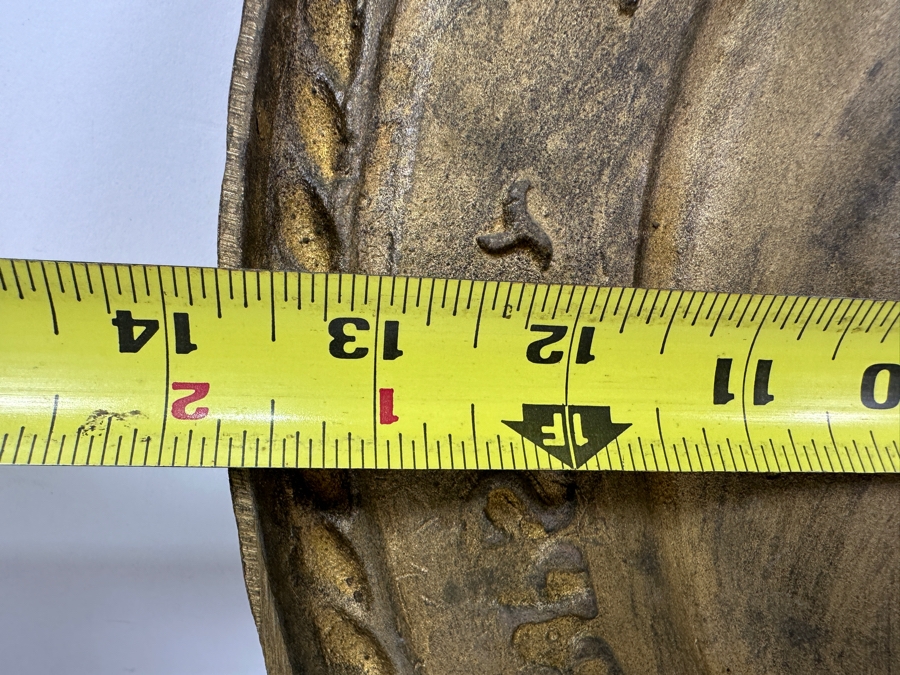 Vintage Solid Brass United States Marine Corps Plaque 13.75'W [Photo 4]